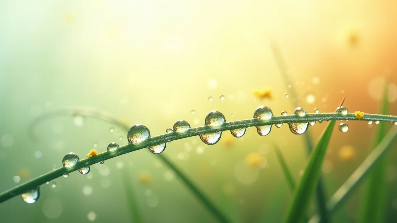 朝の結露が花粉を抑える？飛散が少ない時間帯と活用法を解説